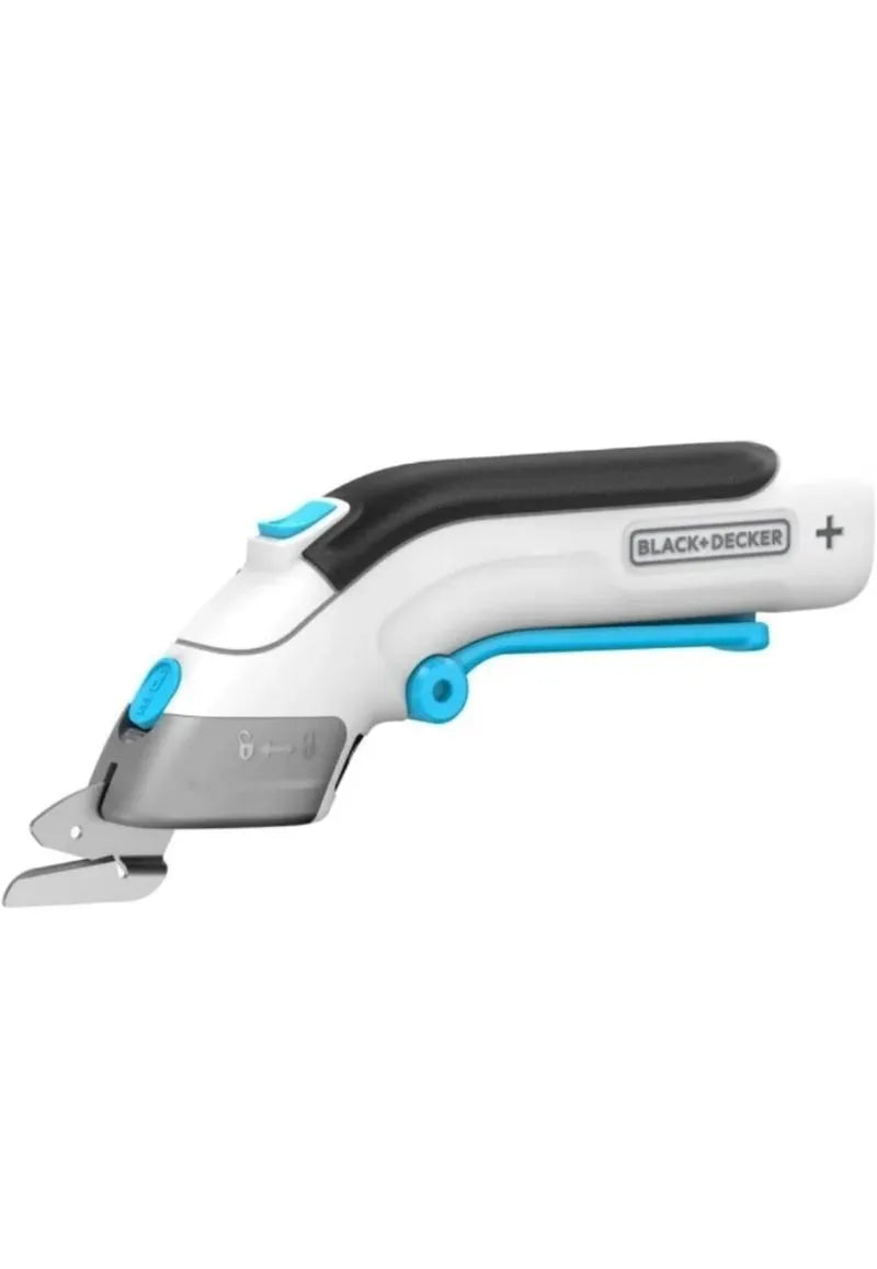 Tijeras 3,6v, Gatillo extralargo, Black and decker