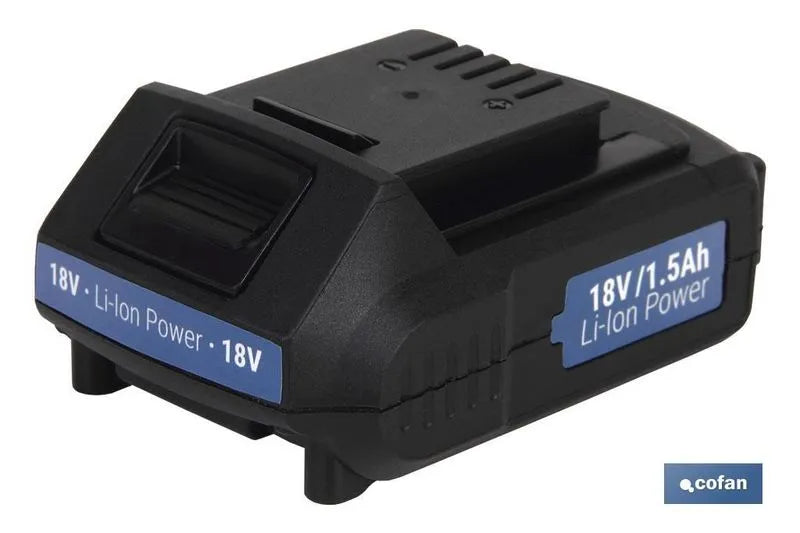 Batería Recargable de Litio Li-ion 18V 1.5Ah