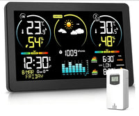 Estación meteorologíca con sensor exterior