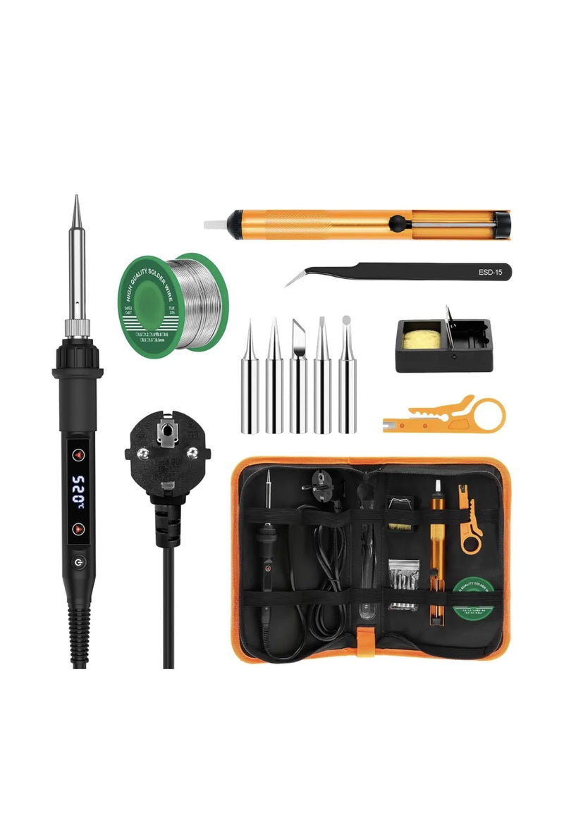 Soldador de estaño 60W Kit 13 en 1