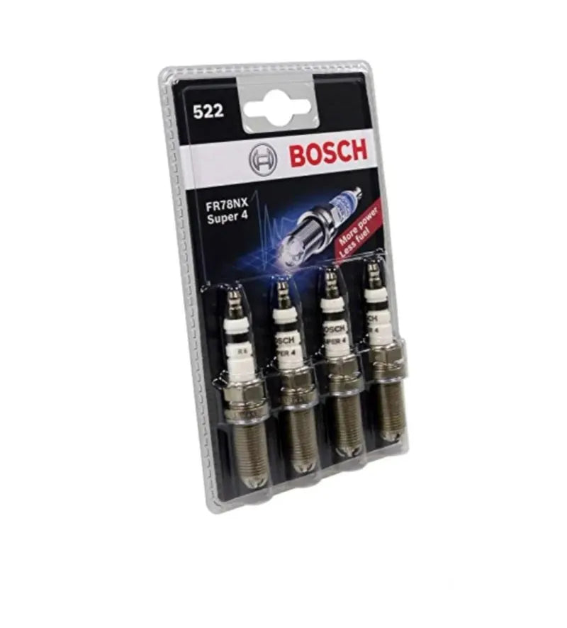 Bujías Bosch FR78NX Super 4 (4 uds)
