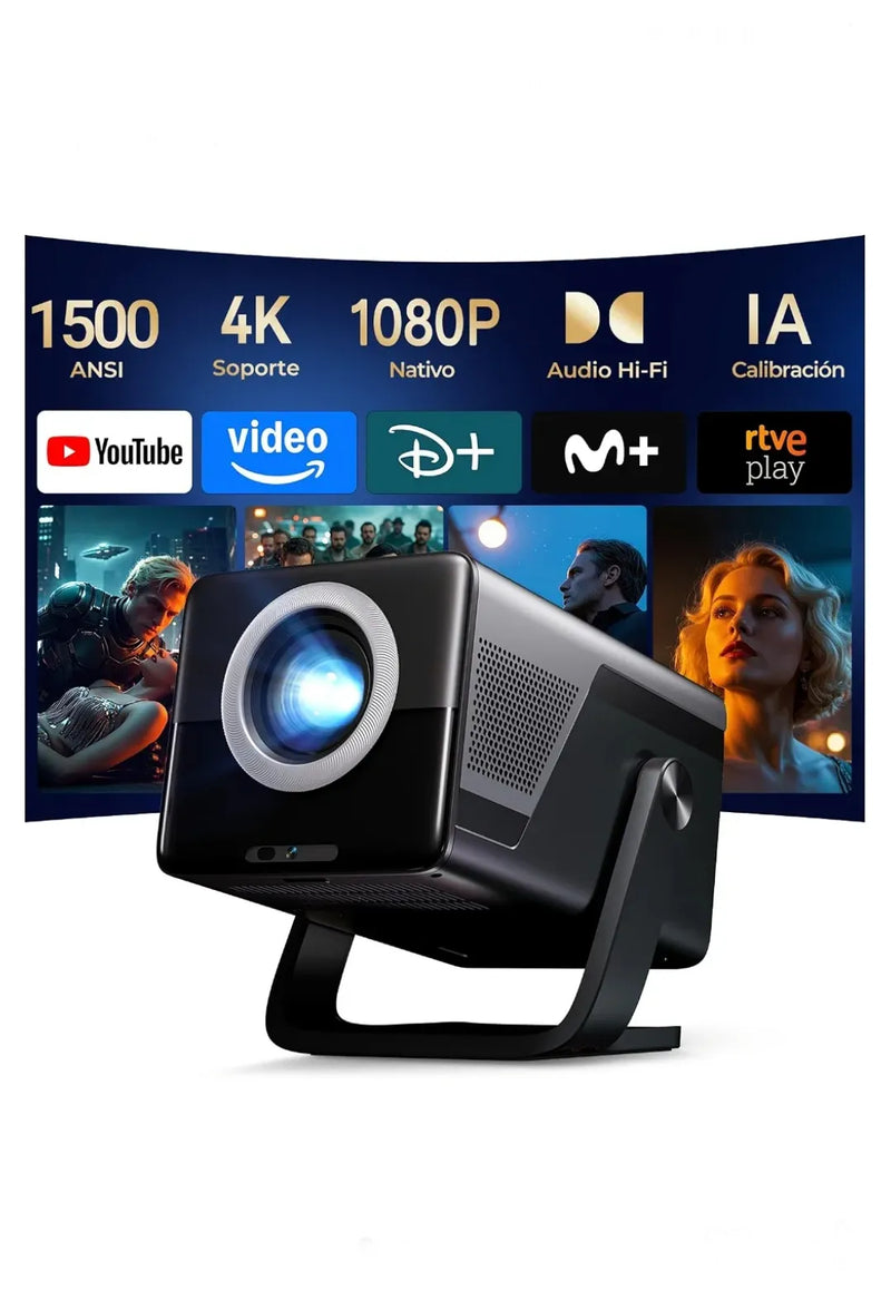 Proyector Inteligente 1080P Portaril