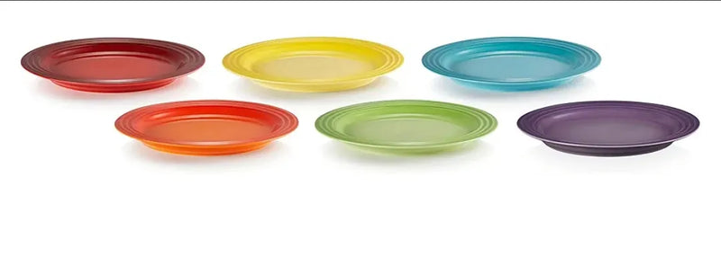Set de 4 platos de gres LE CREUSET