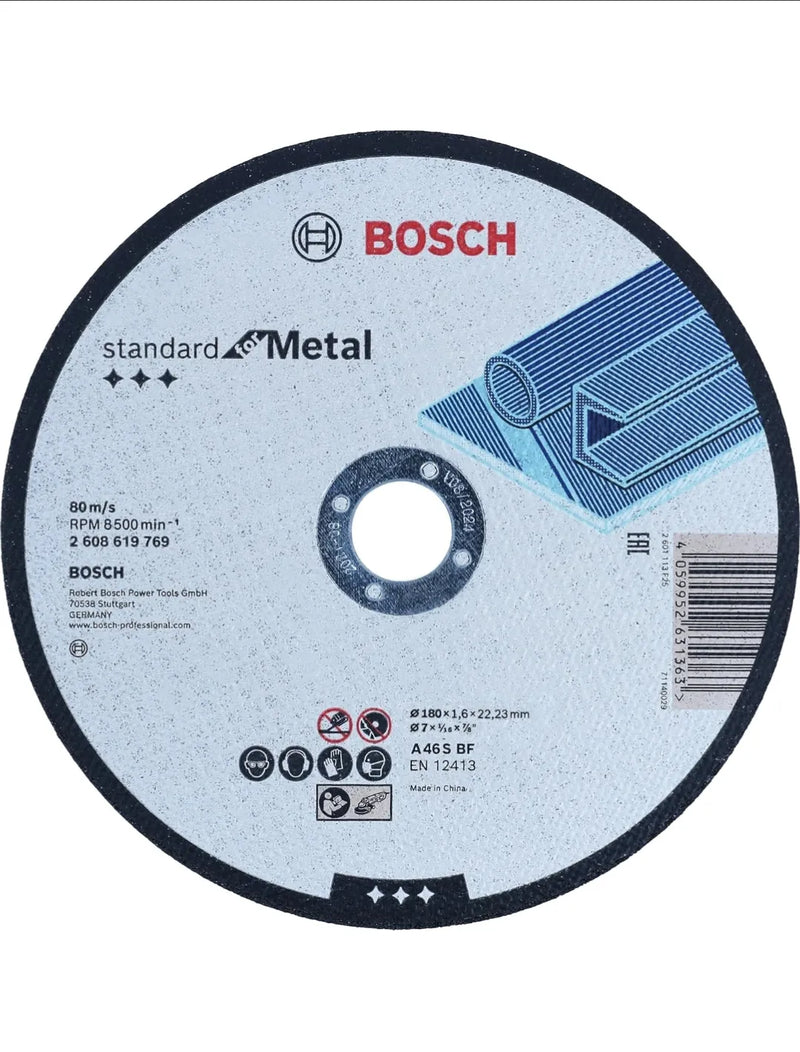 Disco Estándar para Corte Recto de Metal Bosch
