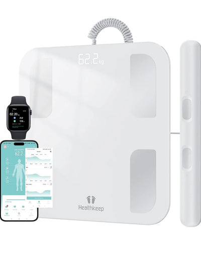 Báscula Inteligente de Baño con 8 Electrodos