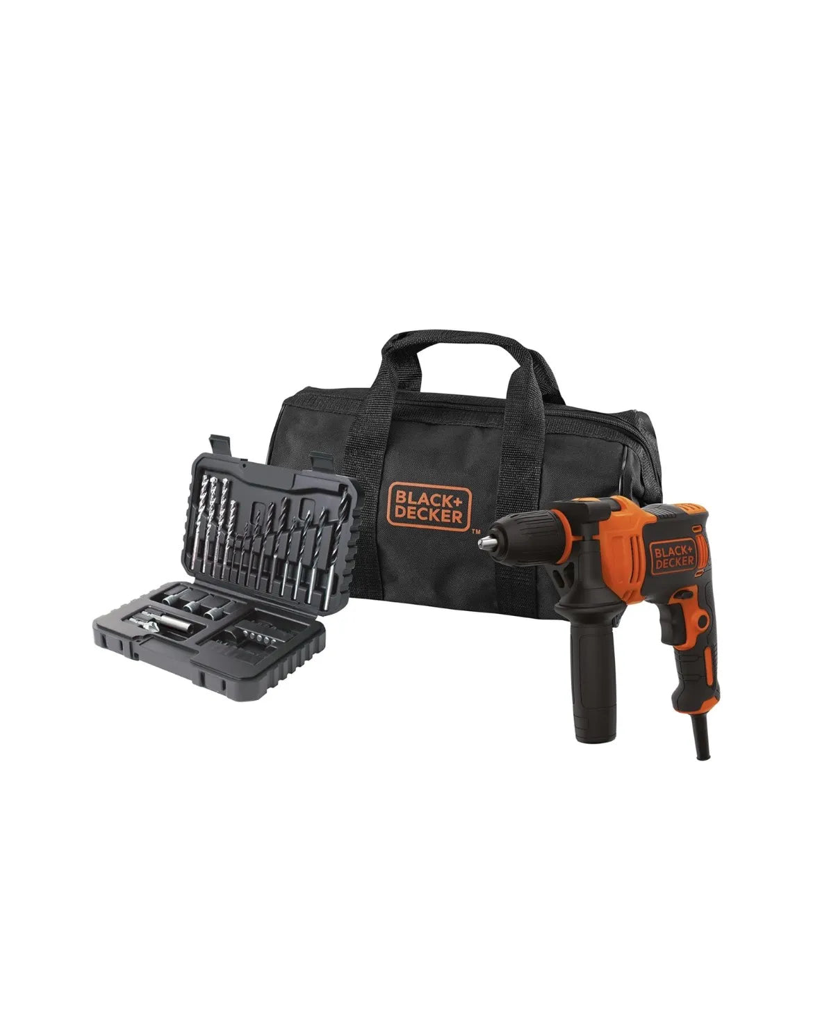 Taladro percutor con cable 710W BLACK+DECKER