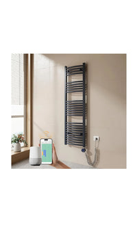 Radiador Toallero Eléctrico para Baño,140 x 50 cm