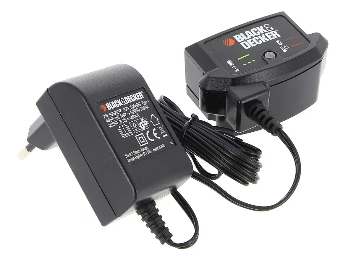 Cargador SSC-2500 EU compatible con Black&Decker