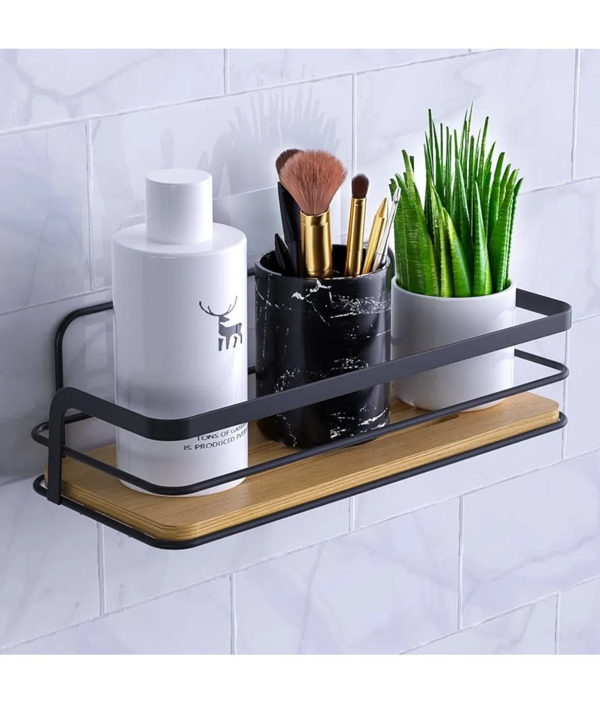 Estantería para ducha sin agujeros Bestdon