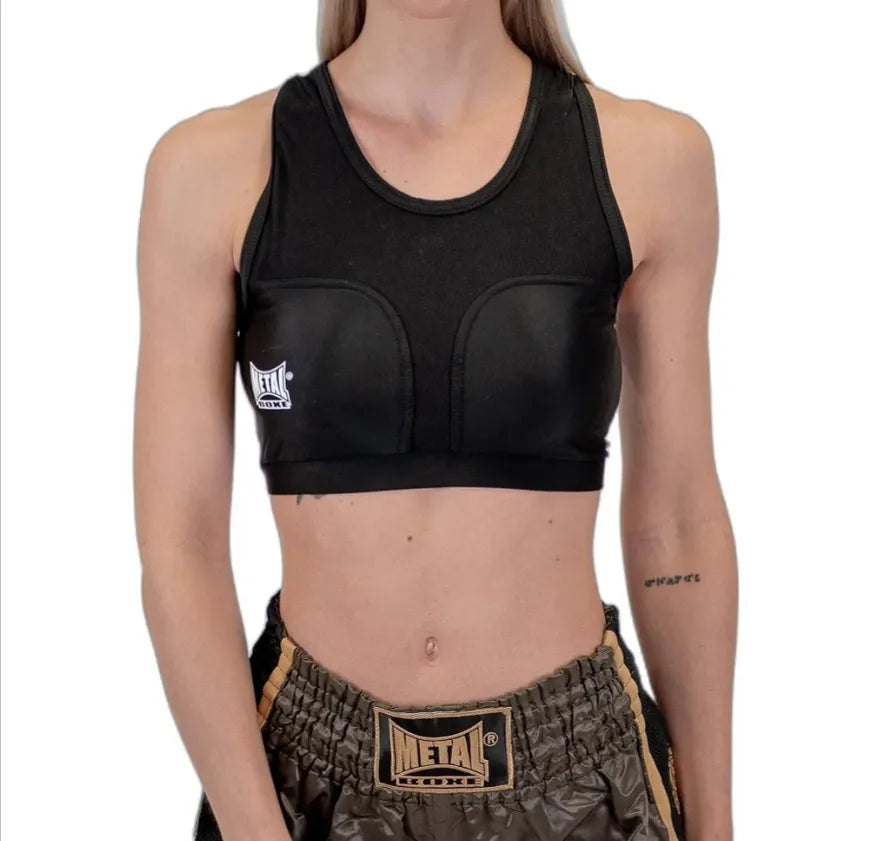 Brassiere con Carcasas para el Pecho Metal Boxe
