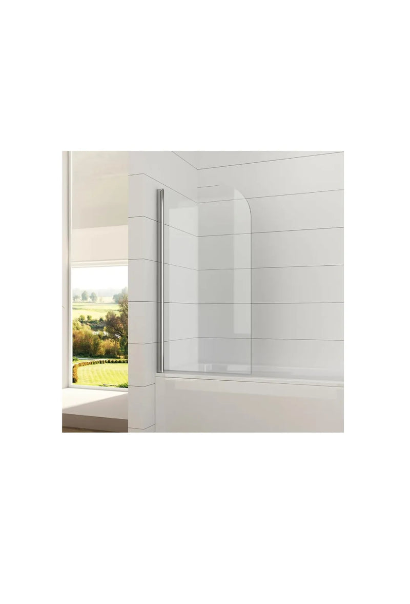 Mampara de ducha plegable para bañera, 70 x 140 cm
