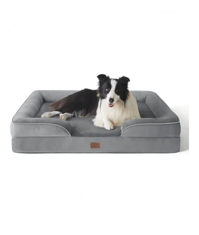 Bedsure Sofá Perro Ortopédica Grande - Cama Perro