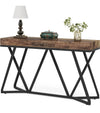 Mesa de consola con base de metal - Tribesigns