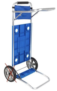 Carrito mesa multiuso plegable de aluminio AKTIVE