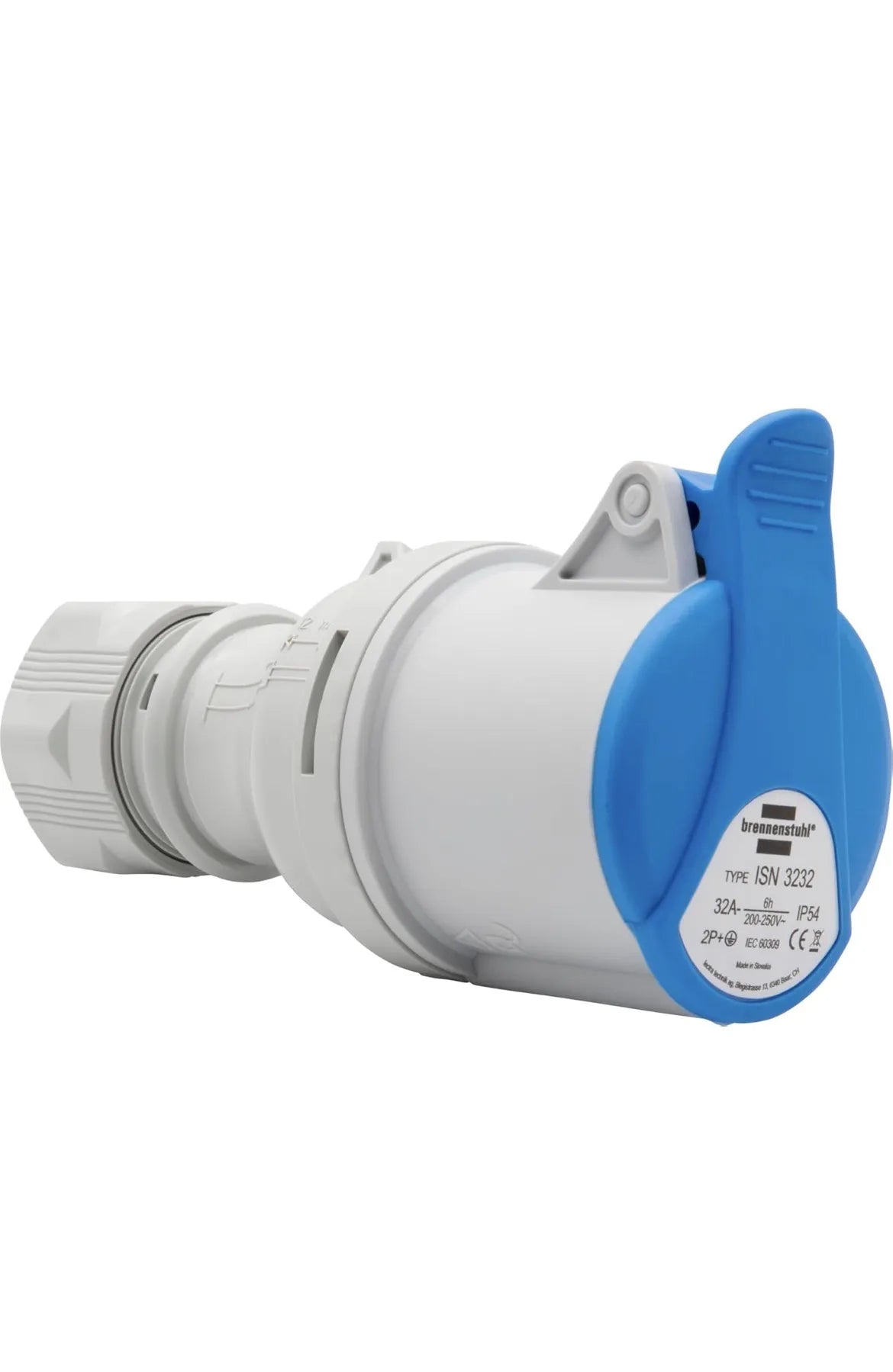 4 Enchufes eléctricos CEE 3 polos para uso exterior Brennenstuhl