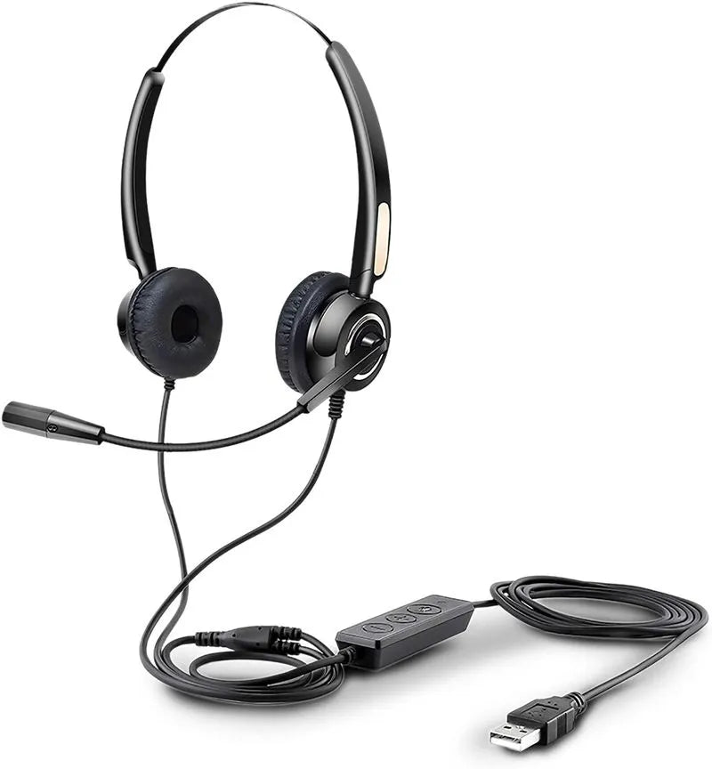 Over-The-Ear USB Wired Headset ACCS