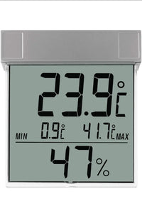 Termohigrómetro digital de ventana