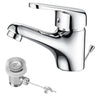 Grifo Baño con Vaciador Desague Automatico