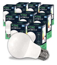 8 Bombillas LED E27-8,5W V-TAC