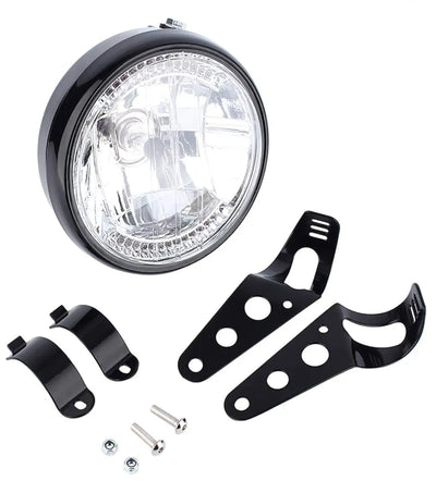 Faros delanteros para motocicleta Qiilu