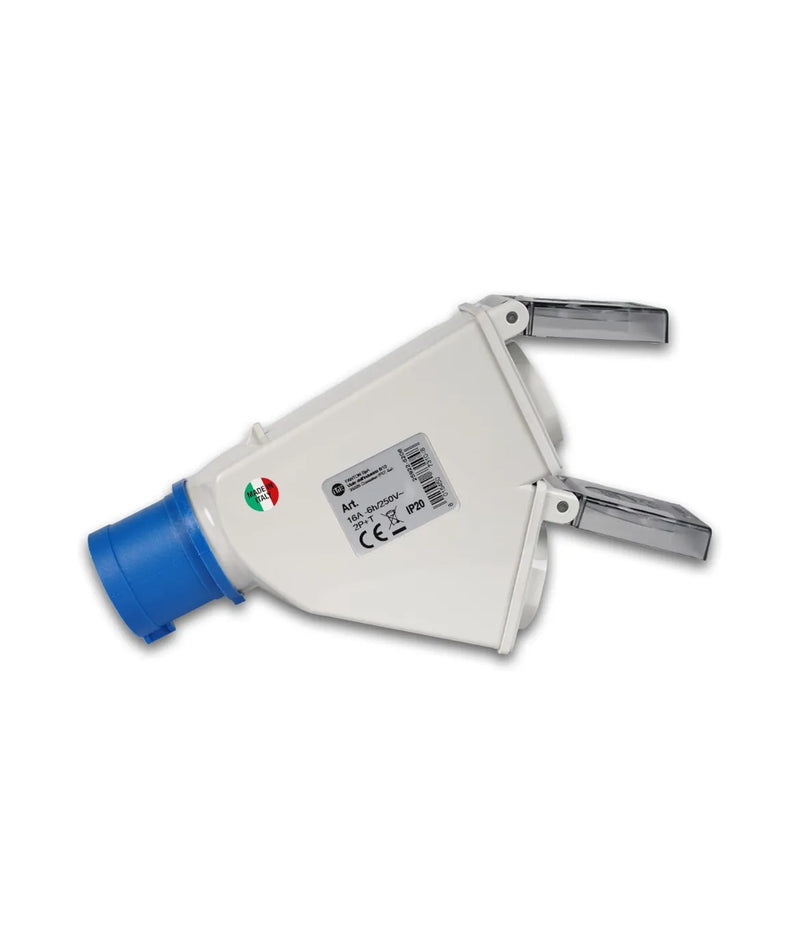 Adaptador Industrial Cetac-schuko WOLFPACK LINEA PROFESIONAL