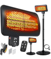 Calentador eléctrico infrarrojo para interior - Kesser