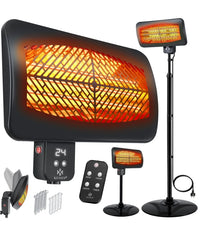 Calentador eléctrico infrarrojo para interior - Kesser