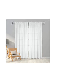 Cortinas Visillos Blancas para Dormitorio Cortinas Translúcidas