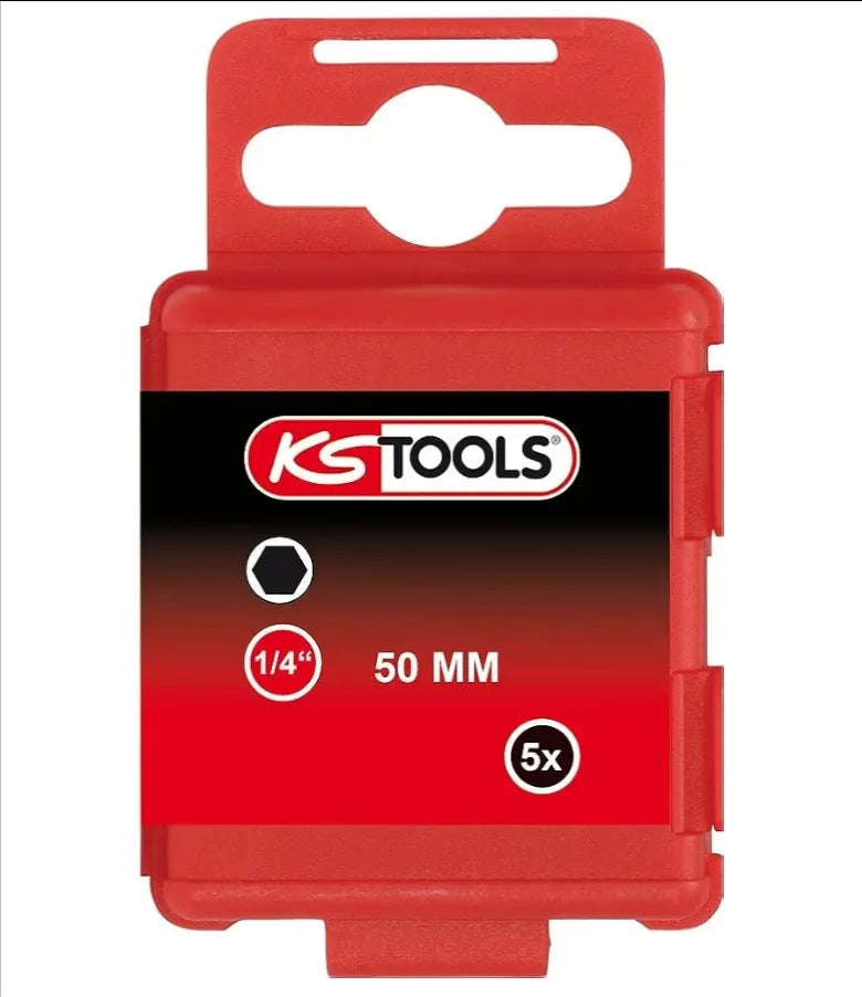 Punta para tornillos con encastre hexagonal KS Tools