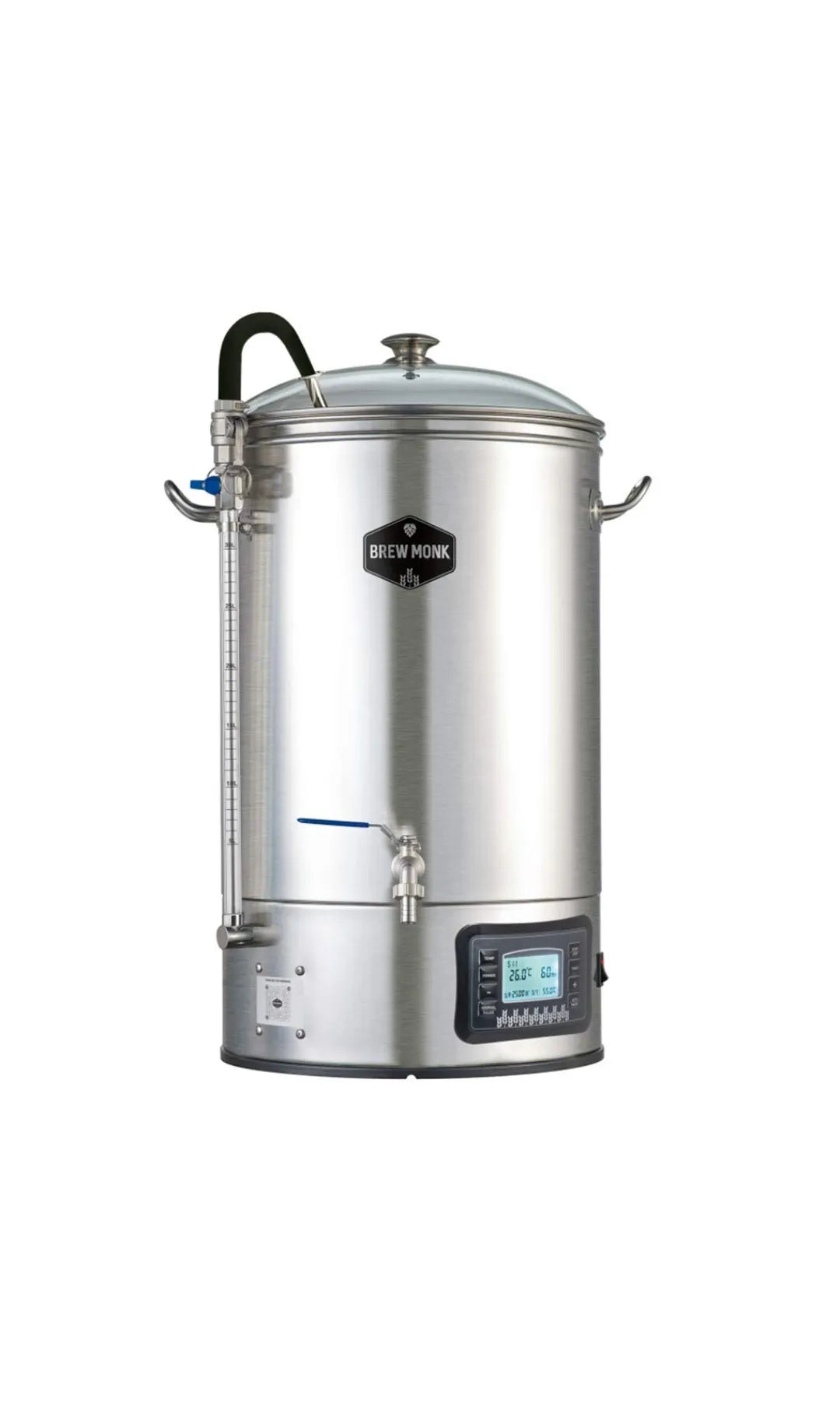 Hervidor de Acero Inoxidable para Preparar Cerveza casera