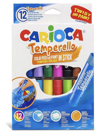 Témperas Solidas en barra Carioca