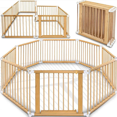 Parque de bebe de 8 piezas XXL - Kiduku