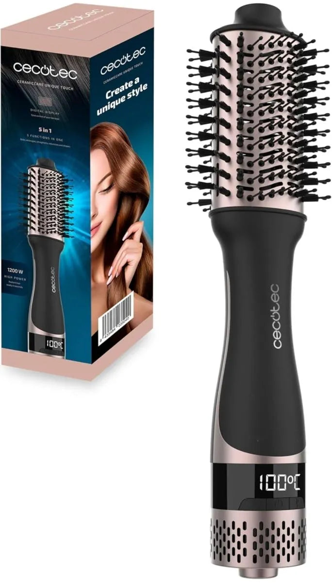 Cepillo de aire con pantalla ceramiccare - Cecotec