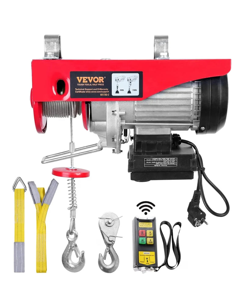 Polipasto Eléctrico de Cable 250 kg 510 W