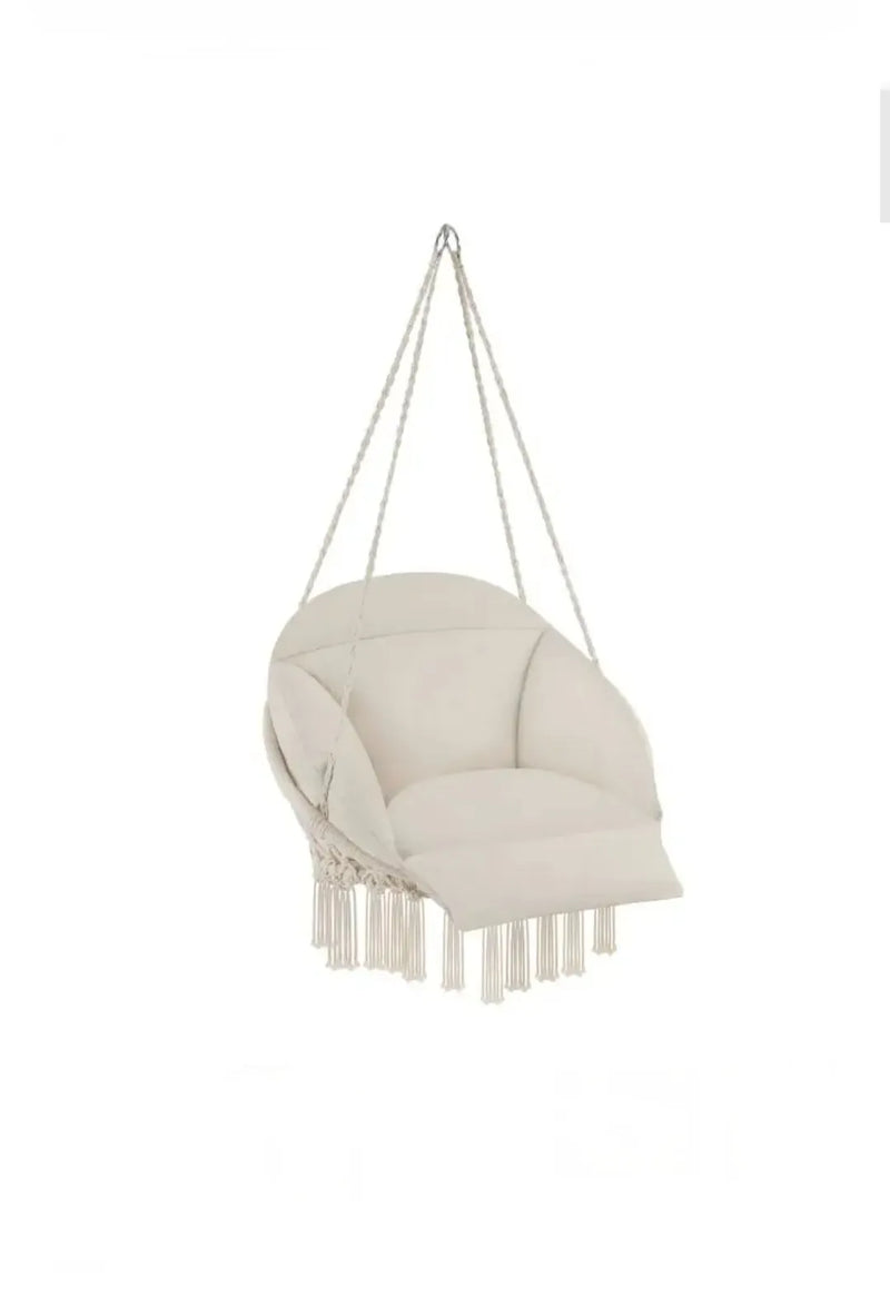 Silla colgante SAMIRA beige