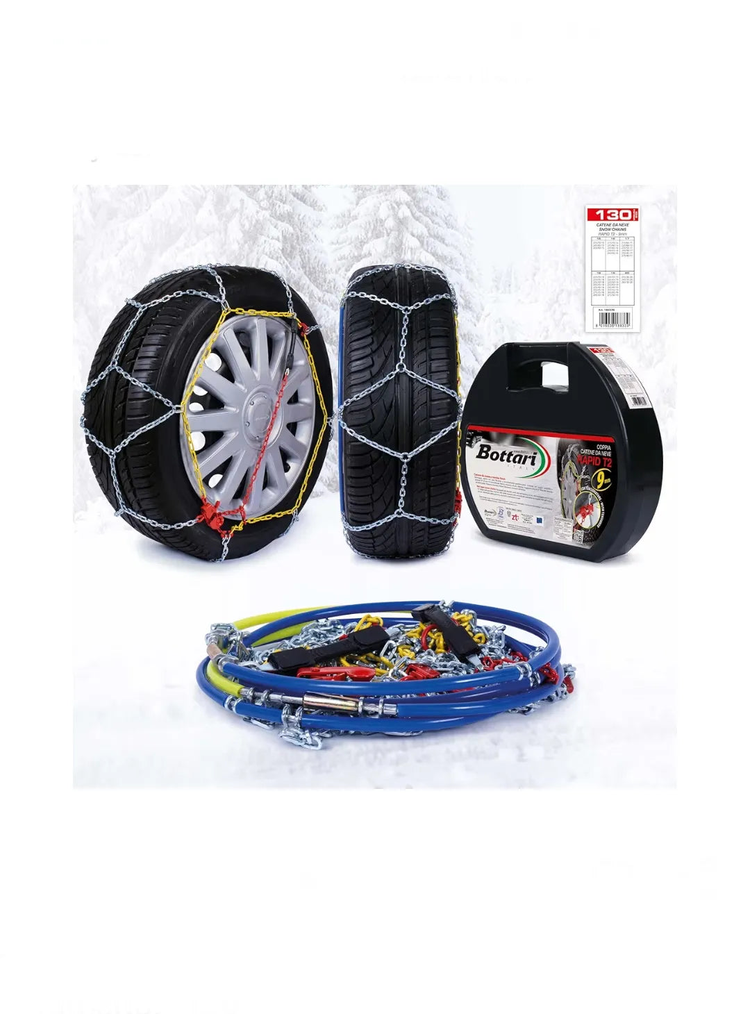 Cadenas para nieve 18833 «Rapid T2"