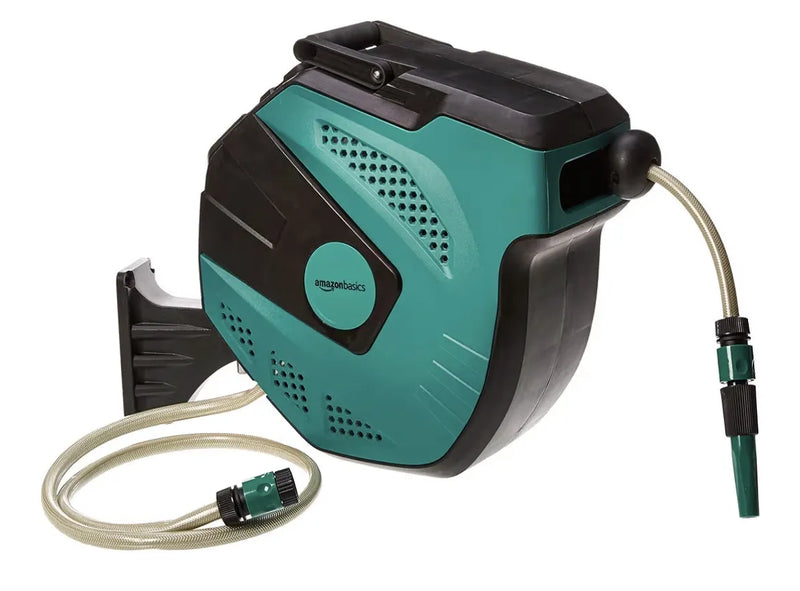 Enrollador automático de manguera 15 m Amazon Basics