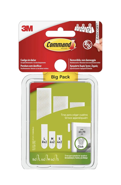 Tiras Adhesivas para Colgar Cuadros Command