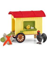 Gallinero de juguete