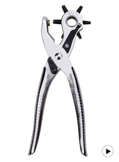 Juego de perforadora de cuero Amazon Basics