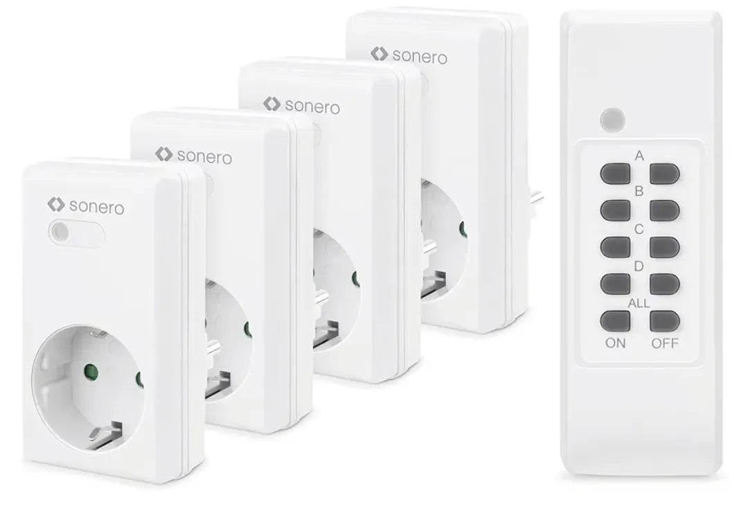 Juego de enchufes controlados SONERO