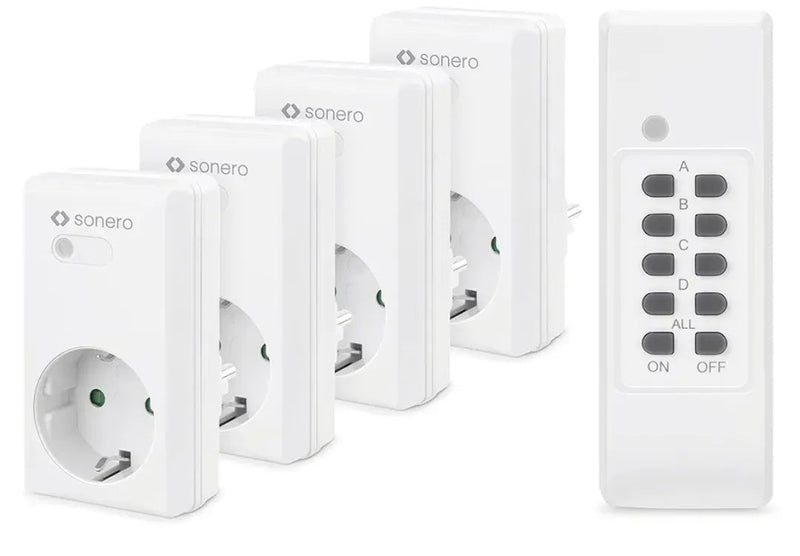 Juego de enchufes controlados SONERO