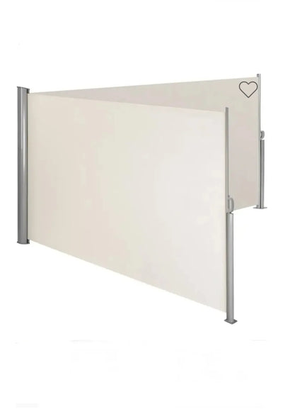 Toldo doble lateral de aluminio 2x6m