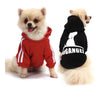 Jersey Perros Sudadera Rojo y Negro QiCheng&LYS