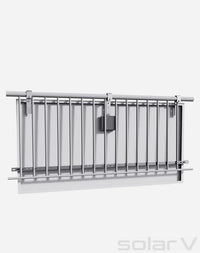 Soporte fotovoltaico de aluminio