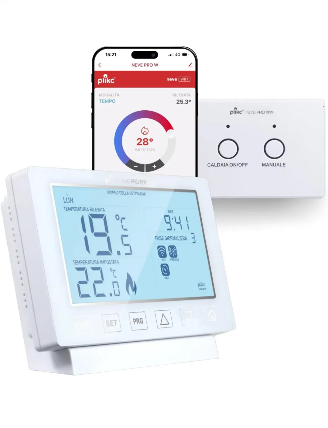 Termostato Digital WiFi plikc