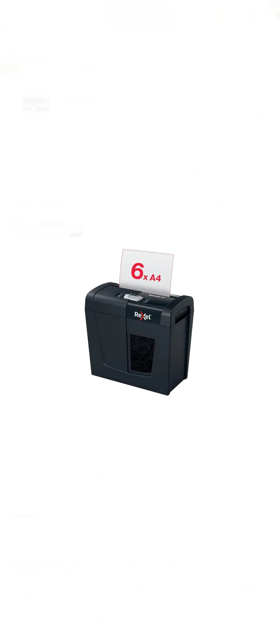 Destructora de papel personal - Rexel