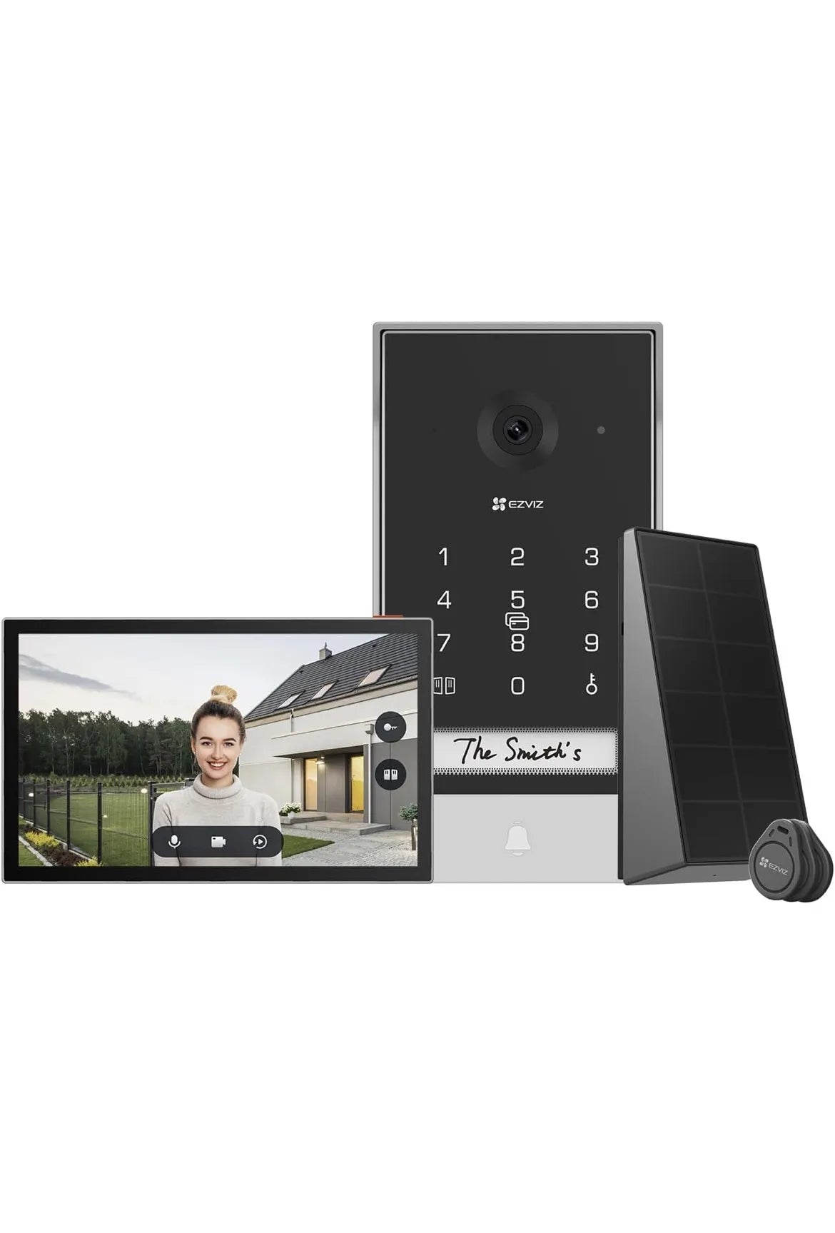 Videoportero Solar sin Cables 2K EP7 EZVIZ