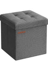 Cubo otomano plegable SONGMICS