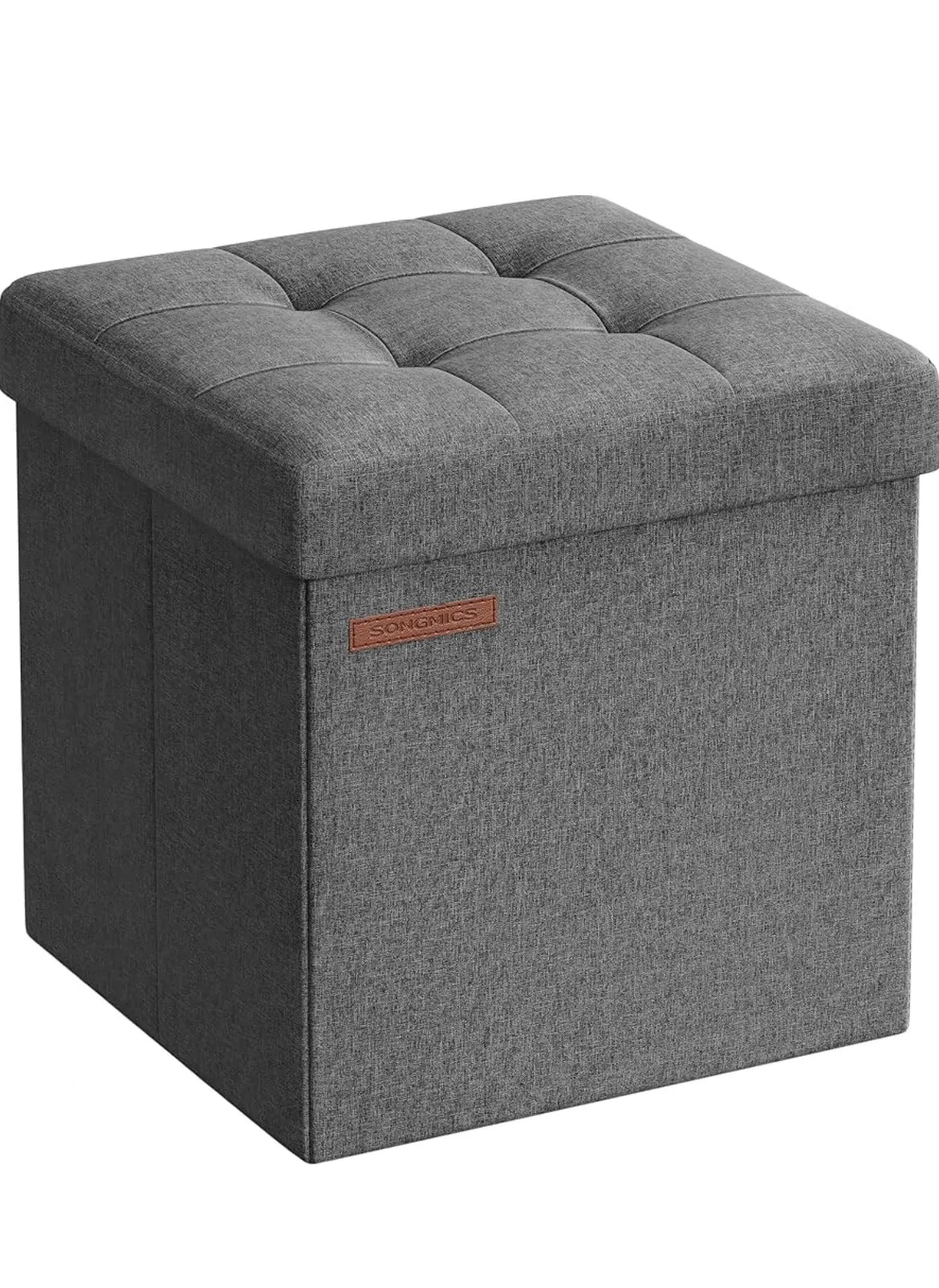Cubo otomano plegable SONGMICS